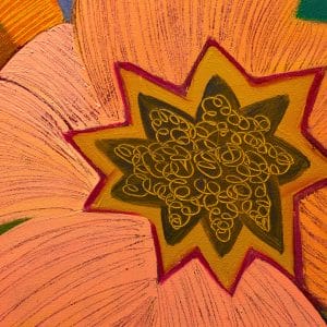 Large Floral Invention by Marc Zimmerman - Image 2
